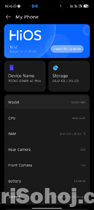 Tecno spark 40 pro plus